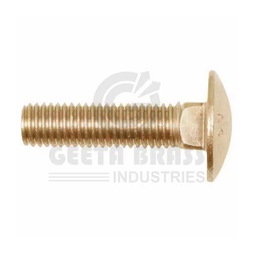 Brass Cup Square Neck Bolts