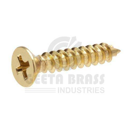 Brass Single Thread Pozi Screws