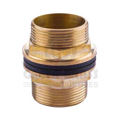 Brass Double Tank Connector