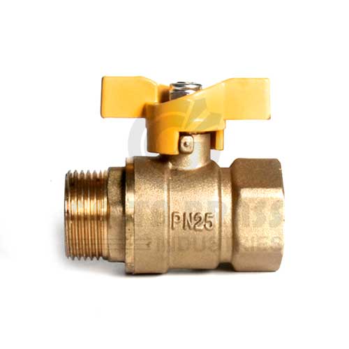 Brass Butterfly Handle Gas Valves
